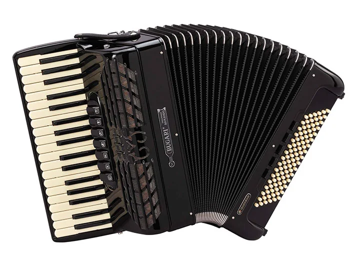 Bugari 250/CHC accordion — published model reference