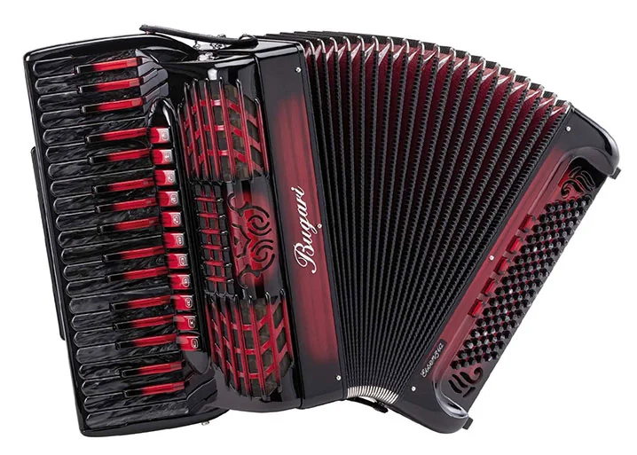 Bugari 281 Essenzia accordion — published model reference