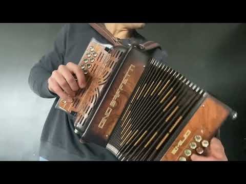 Dino Baffetti Diatonic Organetto A/D Midi and Mics #accordionshop #organetto #baffetti
