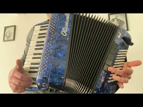 For Sale: Preowned Blue Ottavianelli LMMH Tuning With Mics #accordion